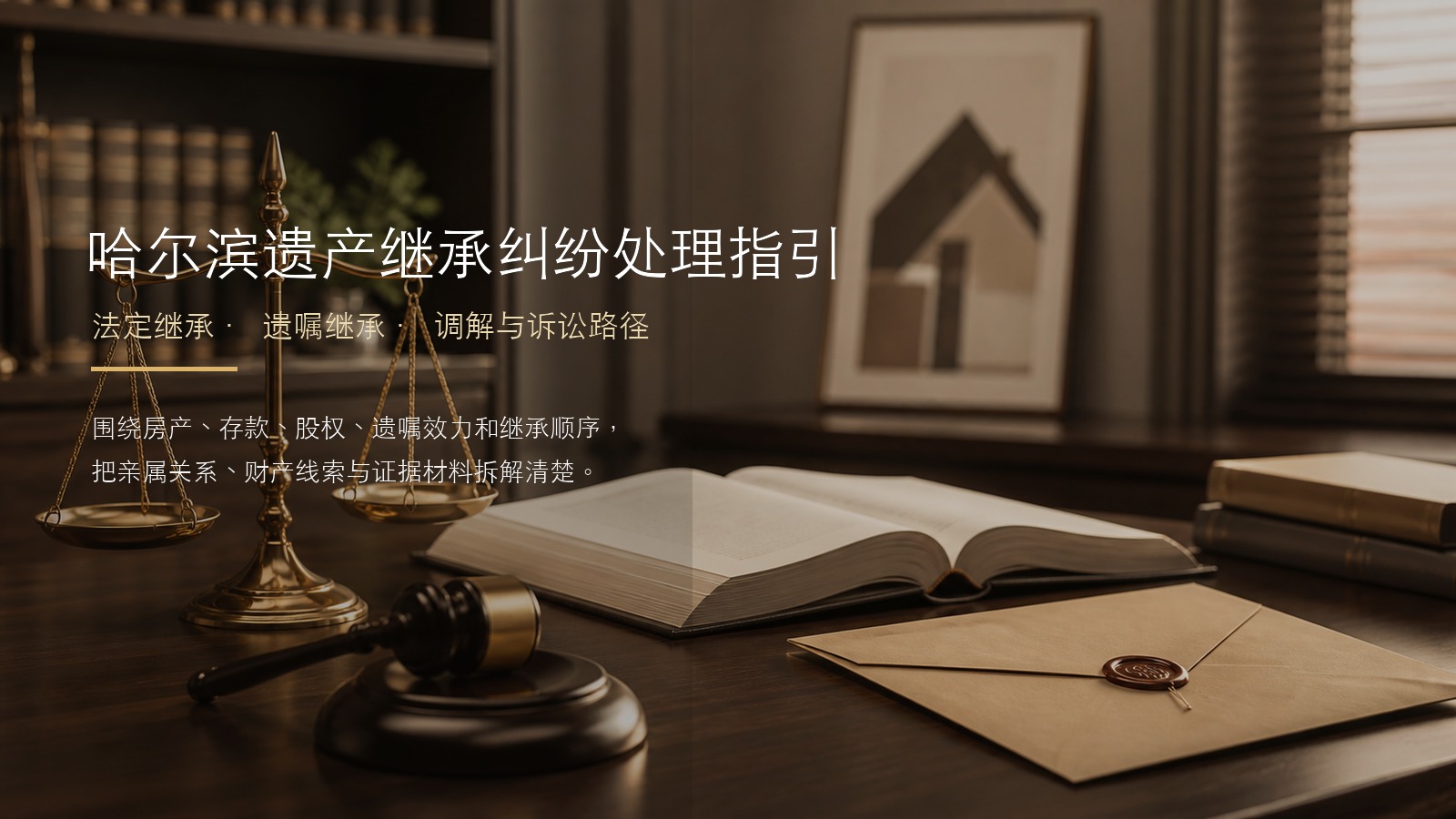 哈尔滨遗产继承纠纷处理指引配图